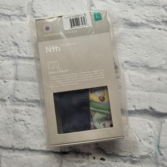 NWT Baseball Collage Boxer Briefs by Nth Degree size Large - Picture 4 of 8